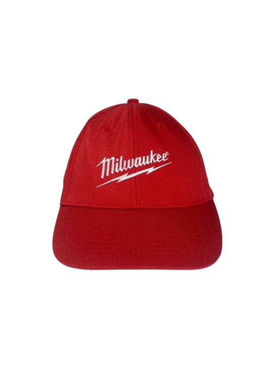 Milwaukee Tools‎ Adjustable Baseball Hat Red Wild Impact Market